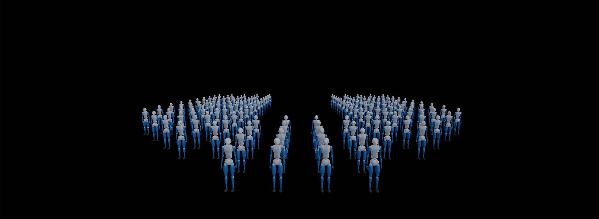 3D 编队输入 / CONVERGING FORMATION